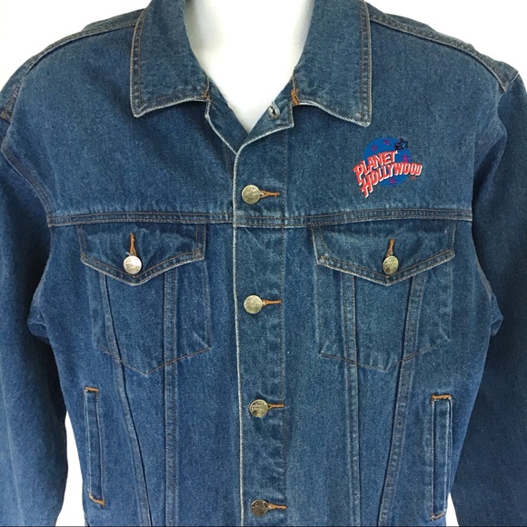 Vintage Planet Hollywood San Francisco Mens Jacket - Picture 6 of 8